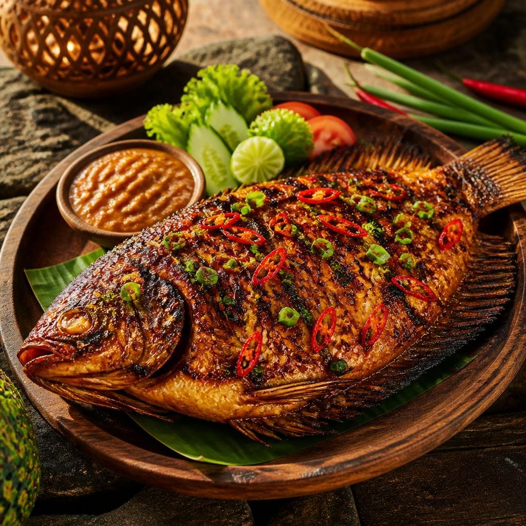 Gurame Bakar Jimbaran dari Sate Khas Senayan